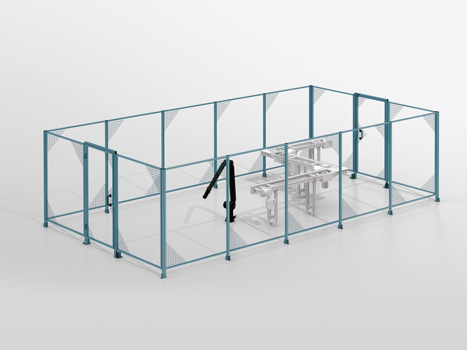 Schutzeinhausung Mechanische Grundelemente FMS-Technik AG Schutzeinhausung Mechanische Grundelemente FMS-Technik AG
