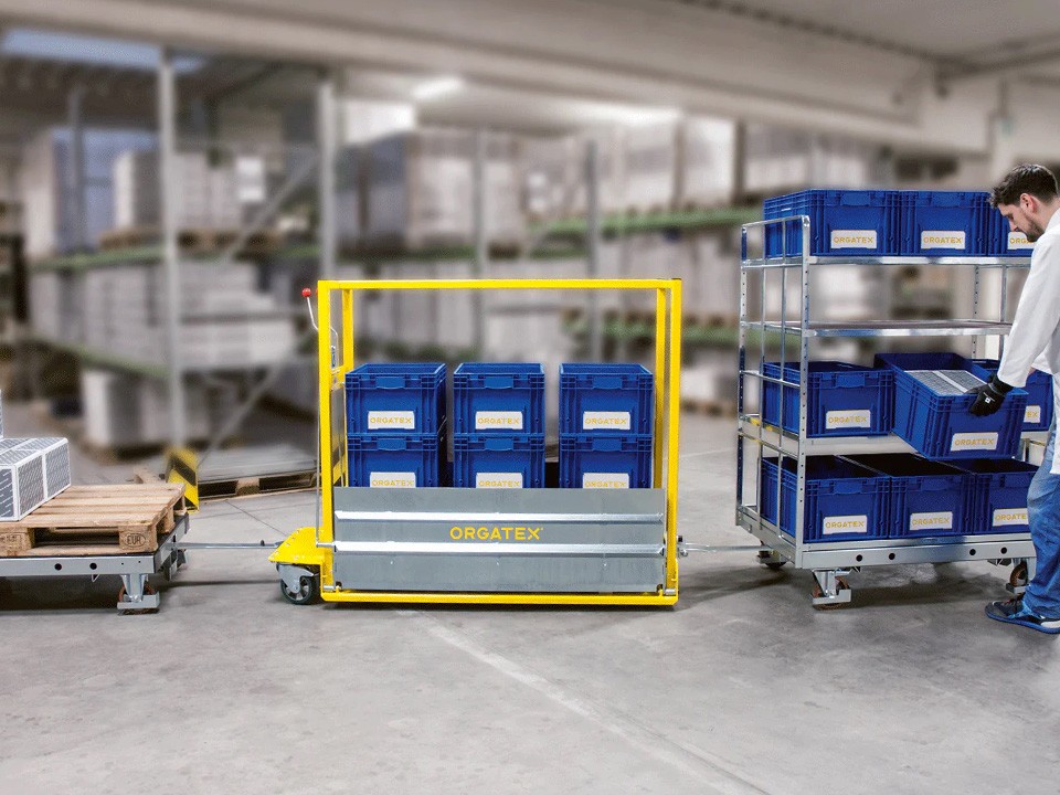 Bodenroller Materialtransport Orgatex FMS-Technik AG Bodenroller Materialtransport Orgatex FMS-Technik AG